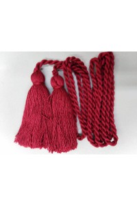 Braided medium drawstring for the embroidered shirt
