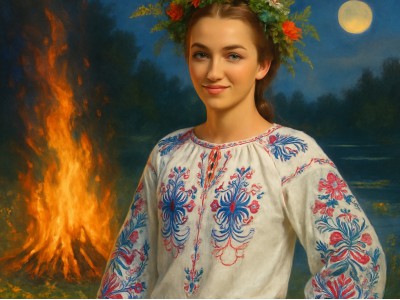 Вишиванка на Свято Купала: вечер понедельник, 23 июня 2025 г. – вторник, 24 июня 2025 г.