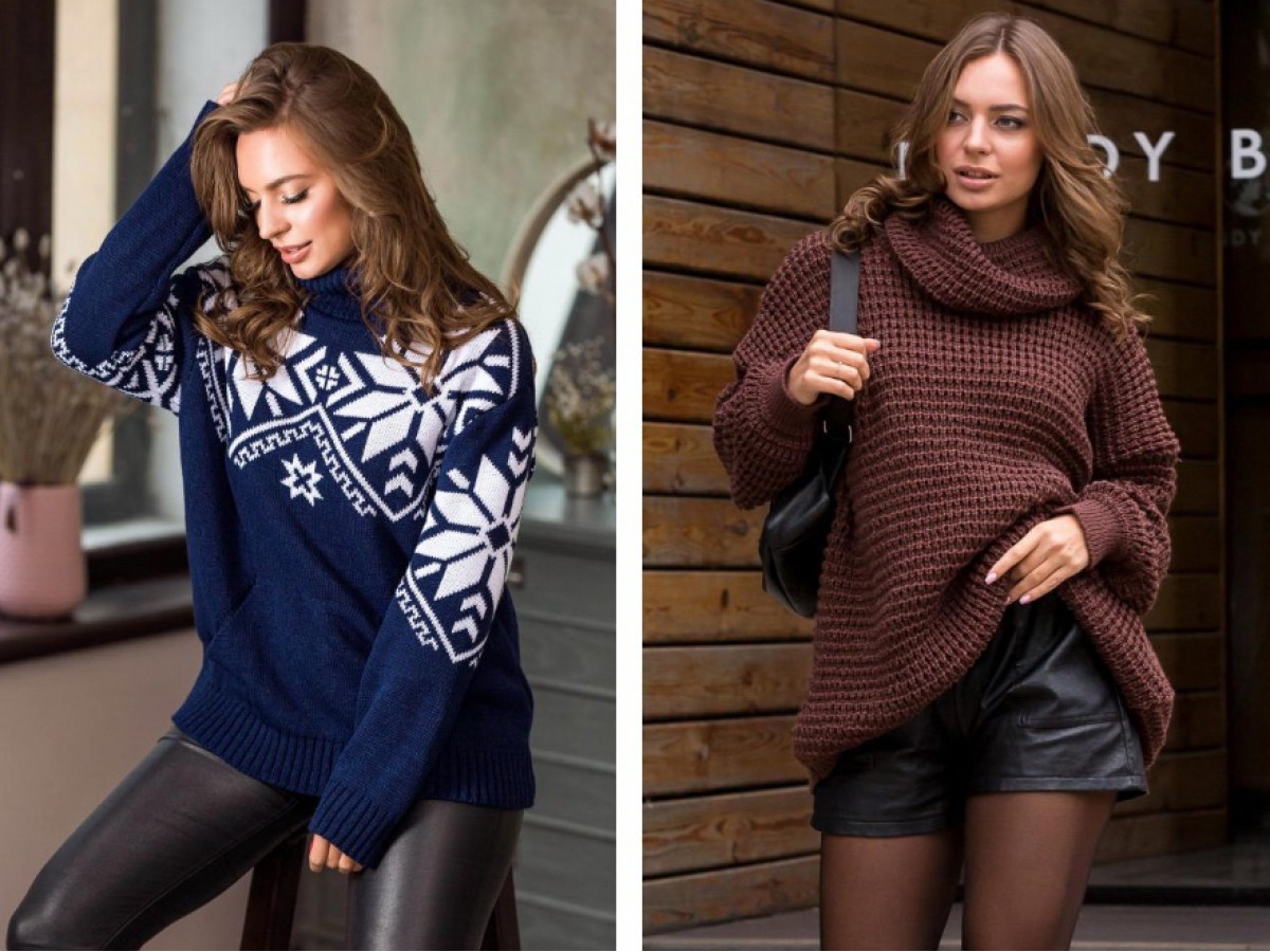 Модные женские свитеры 2023-2024 года: тренды и новинки