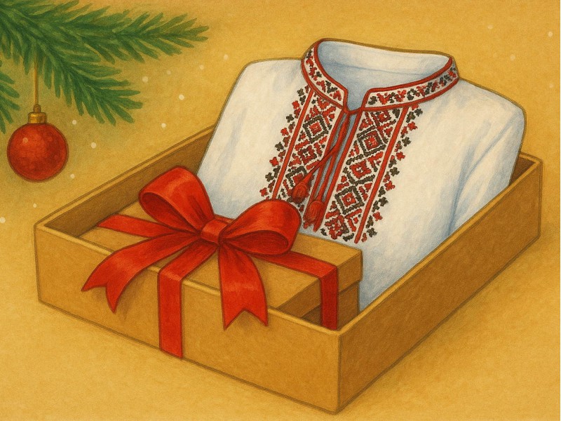 Подарок на Новый год — вышиванка!