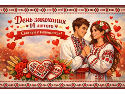 День влюблённых 14 февраля — празднуй в вышиванках!