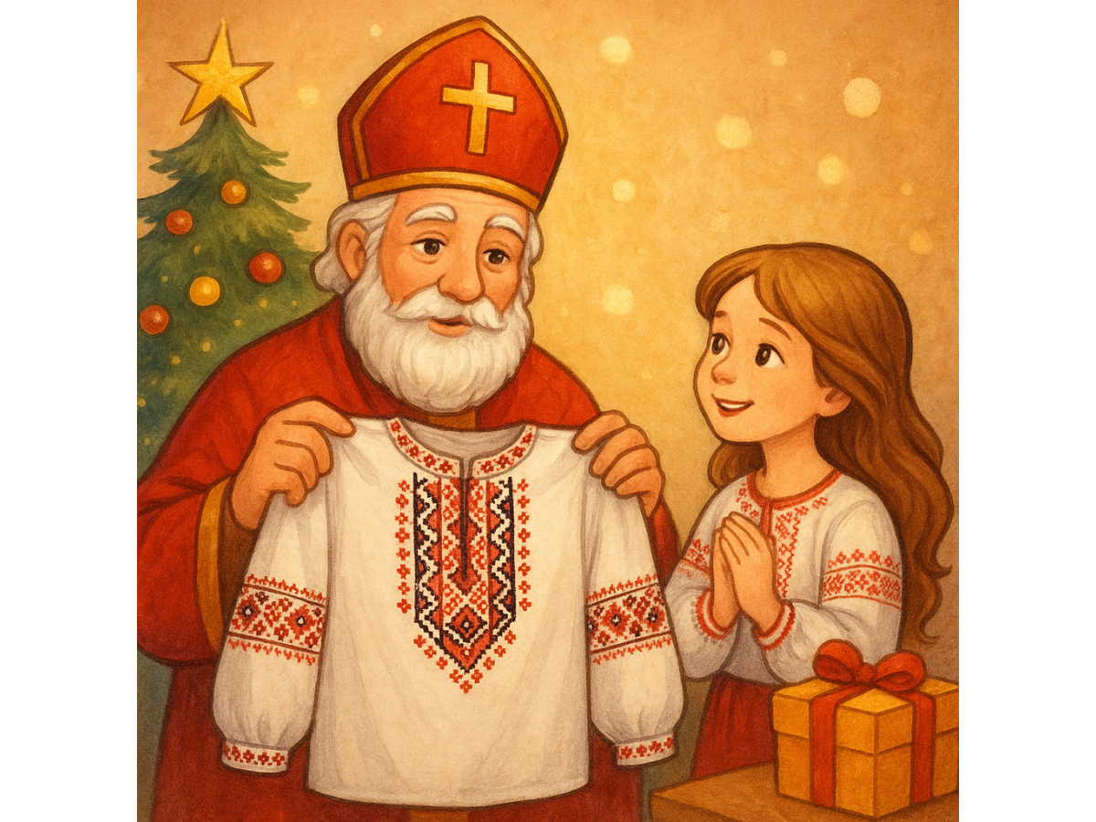 Gift for Christmas — children's vyshyvanka: a symbol of love, traditions, and the Ukrainian spirit