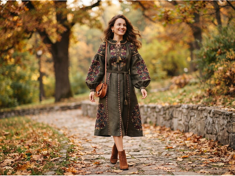 Vyshyvanka-style dresses – trends for autumn 2026