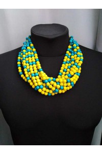 lacquered necklace