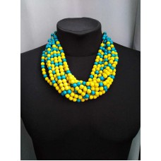 lacquered necklace