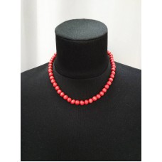 Small red necklace