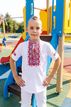 Зорянчик футболка мальчишеская белая, 98