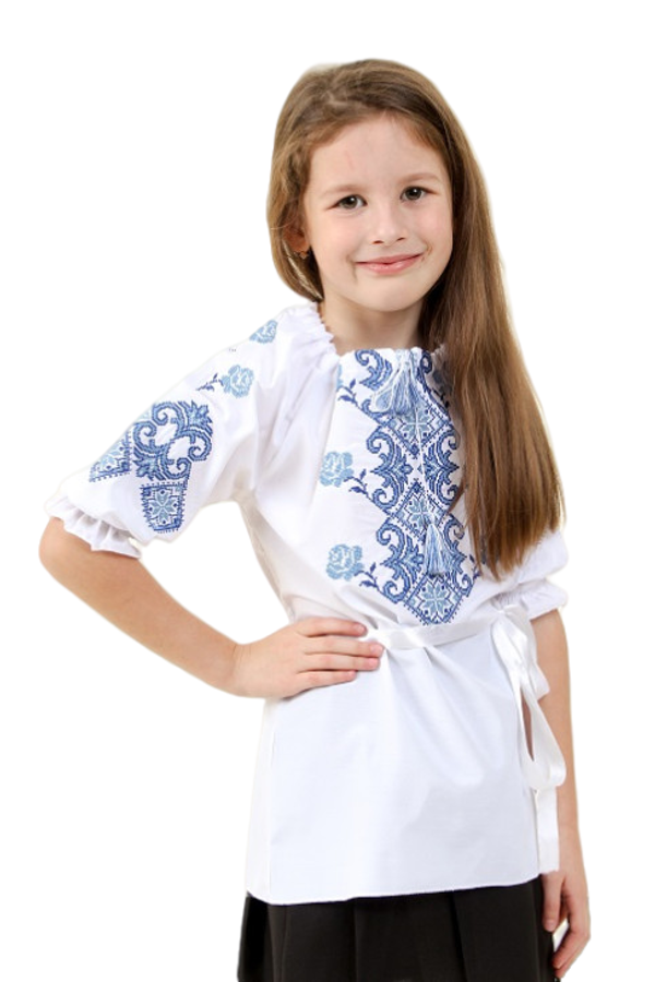 Біла вишиванка Марічка. 