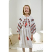 Плаття вишиванка для дівчинки Дзвінка