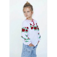 Макова роса, вишиванка для дівчат. розмір 98