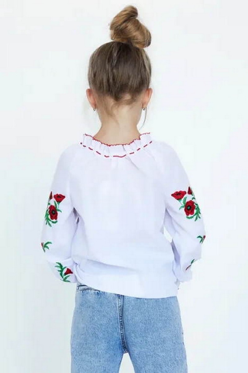 Маковая роса, вышивка для девушек. 98. 110