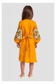 Solomiya, dress for a girl mustard color