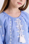 Solomiailk embroidered dress for a girl