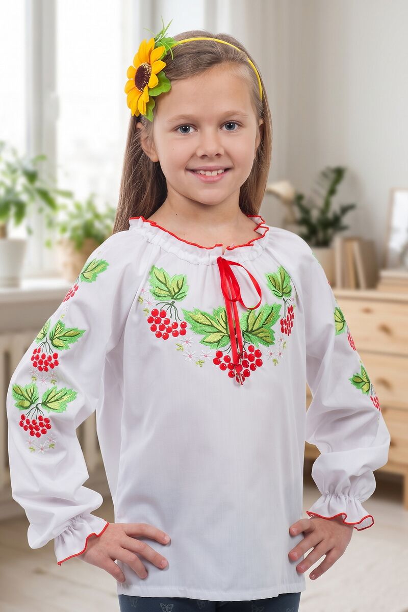 Вишиванка для дівчинки Калина 