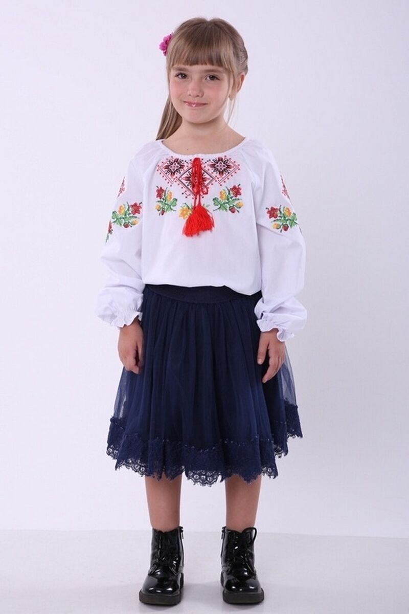 Вишиванка для дівчинки Ромби, 122