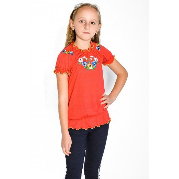 Child's t-shirt with embroidery 