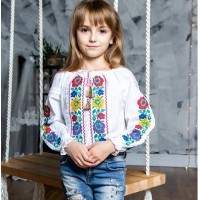Вышиванка для девочки Галинка