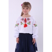 Вышиванка для девочки Ромбы