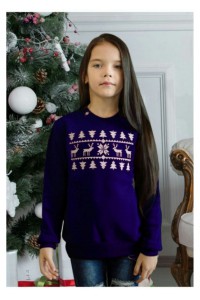 SWEATSHIP FOR THE GIRL "CHRISTMAS MIRACLE"