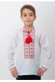 White embroidered shirt for a boy 44012