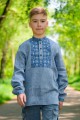 Вышитая рубашка для мальчика Перунов цвет размер 170 