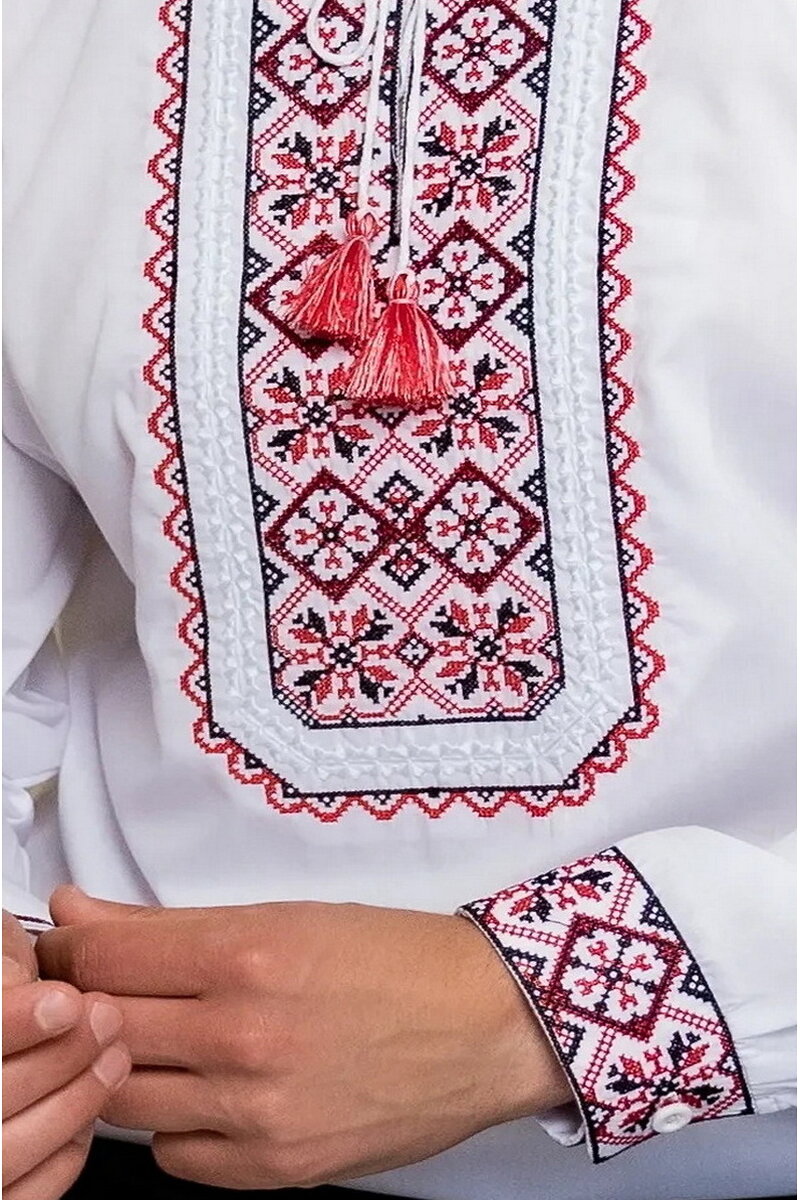 Вышиванка для мальчика Капрал, 140 см