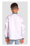 Dorofiy blue embroidered shirt for a boy