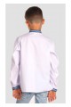 Dorofiy, blue embroidered shirt for a boy