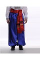 Harem pants for boys are blue, size 110-122