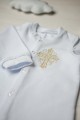 Боді для хрещення біле з золотистою вишивкою, розмір 68