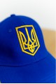 Men's blue trident baseball cap.