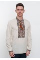 Volelub, black men's embroidered jacket with embroidery