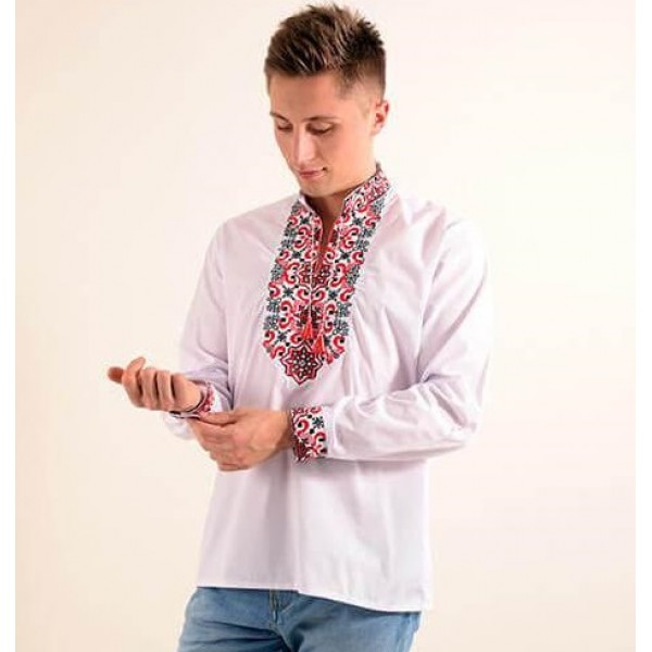 Men's embroidered shirt Colonel