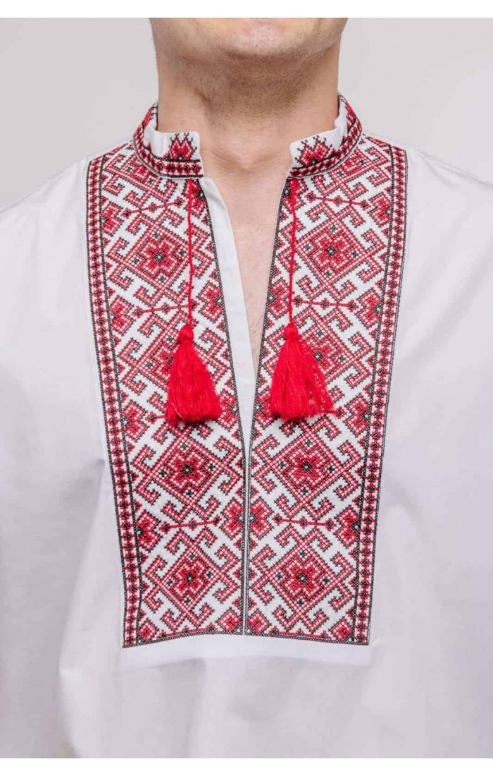 Svarga, men's embroidered shirt