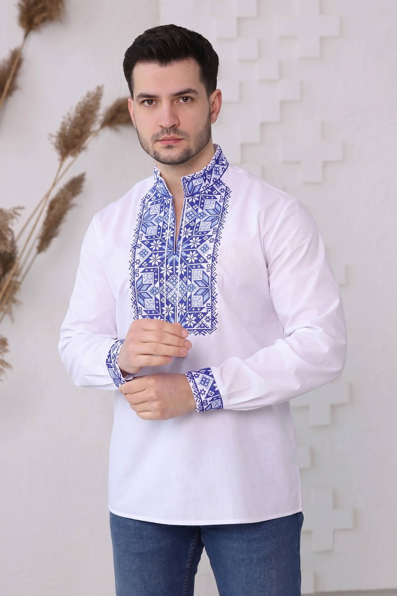 Men's embroidered shirt "Zhittyeslav Plus"