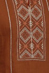 Men's embroidered linen shirt "Skelia"