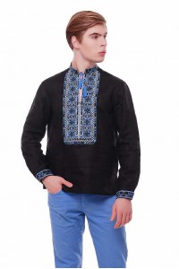 Myroslav, men's embroidered shirt with long sleeves