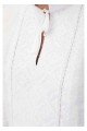 Men's embroidered shirt in white on white. Bilosvit.