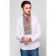 Gnat red, men's embroidered shirt