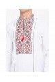 Гордей, мужская вышиванка с красной вышивкой Гордей, мужская вышиванка с красной вышивкой
