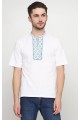 Embroidered t-shirt for men, blue Narodna 10