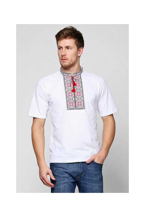 Folk 2, men's embroidered T-shirt
