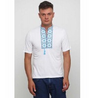 Folk 5, men's embroidered T-shirt