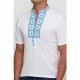 Snowflake, men's embroidered T-shirt