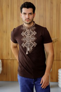 Embroidered men's T-shirt Nazariy