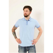 Leader, men's embroidered polo shirt