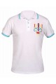 Polo with embroidery Independents (white)