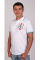 Polo with embroidery Independents (white)