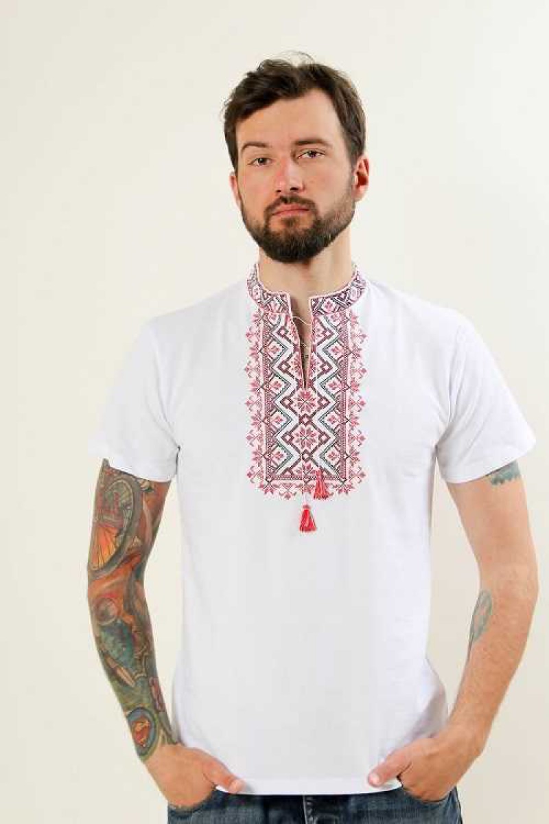 Starfall, men's embroidered T-shirt