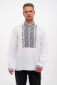 Men's embroidered shirt linen Hryts